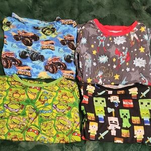 Charater Bamboo Long Sleeve Pj Sets